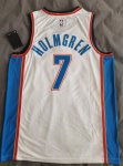 NBA 7 Holmgren OKC Thunder Maillot blanc